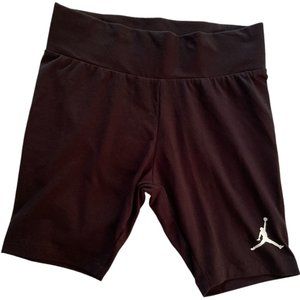 Girls Size M Jordan Essentials Bike Shorts Black